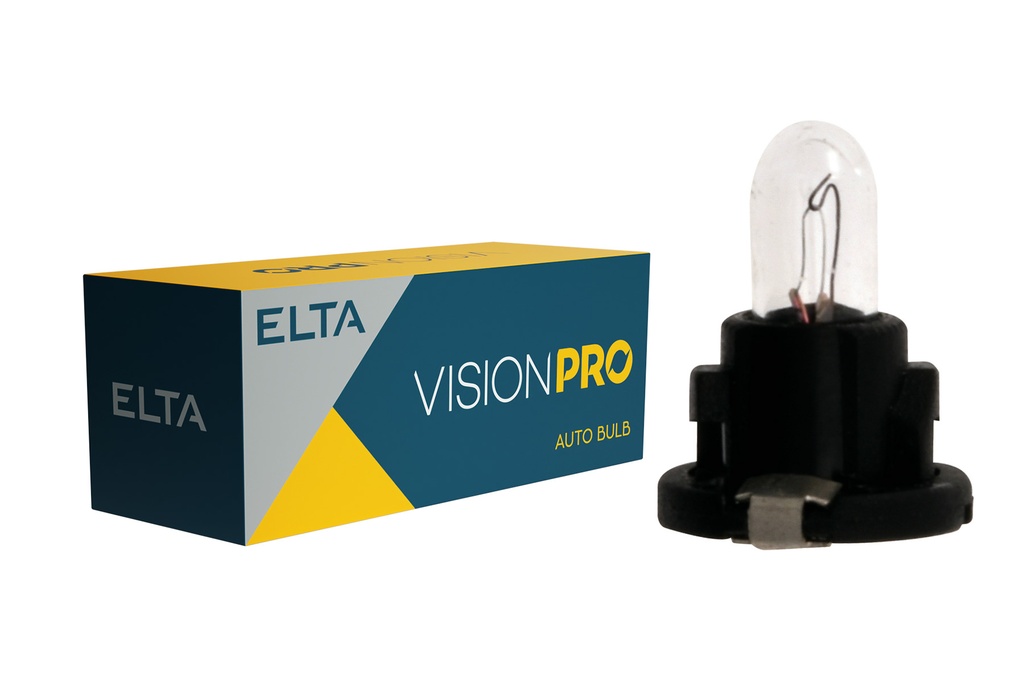 12V 1,2W T-1/4NW čierna pätica VISION PRO