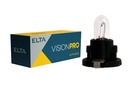 12V 1,2W T-1/4NW čierna pätica VISION PRO