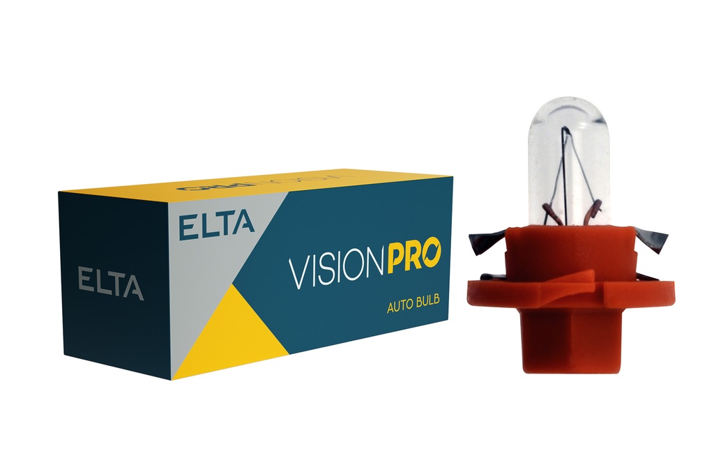 12V 1,8W Bx8,4d light blue VISION PRO