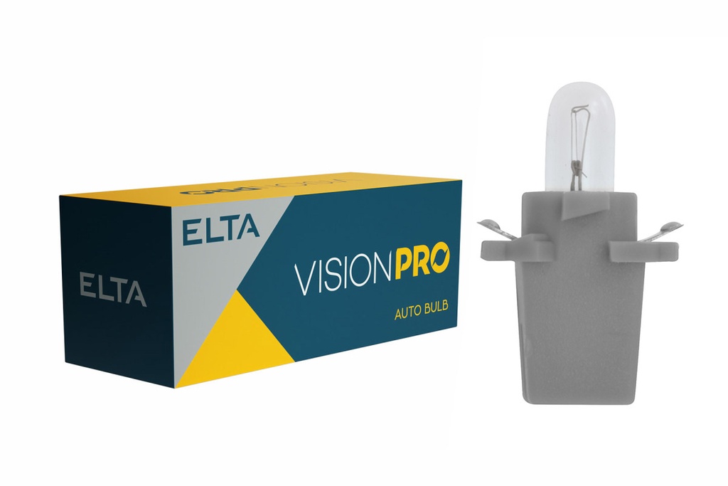 12V 1,2W B8,7d sivá pätica VISION PRO