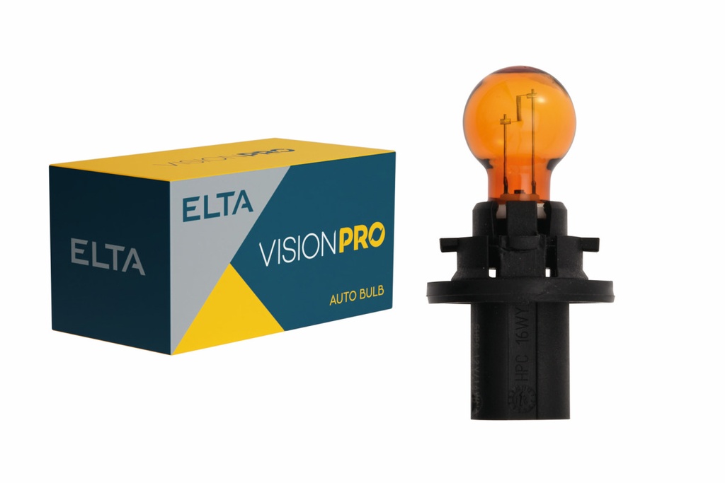 12V 16W PU20d/1 PCY16W VISION PRO