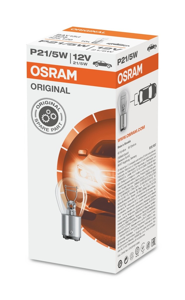 12V 21/5W P21/5W BAY15d Osram