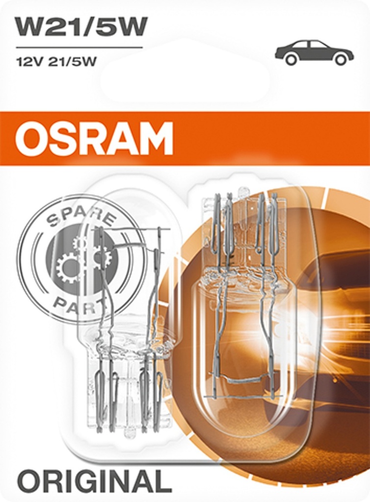12V 21/5W W3x16q W21/5W Osram BLISTER