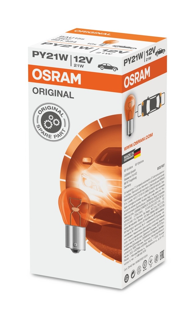 12V 21W BAU15s OSRAM