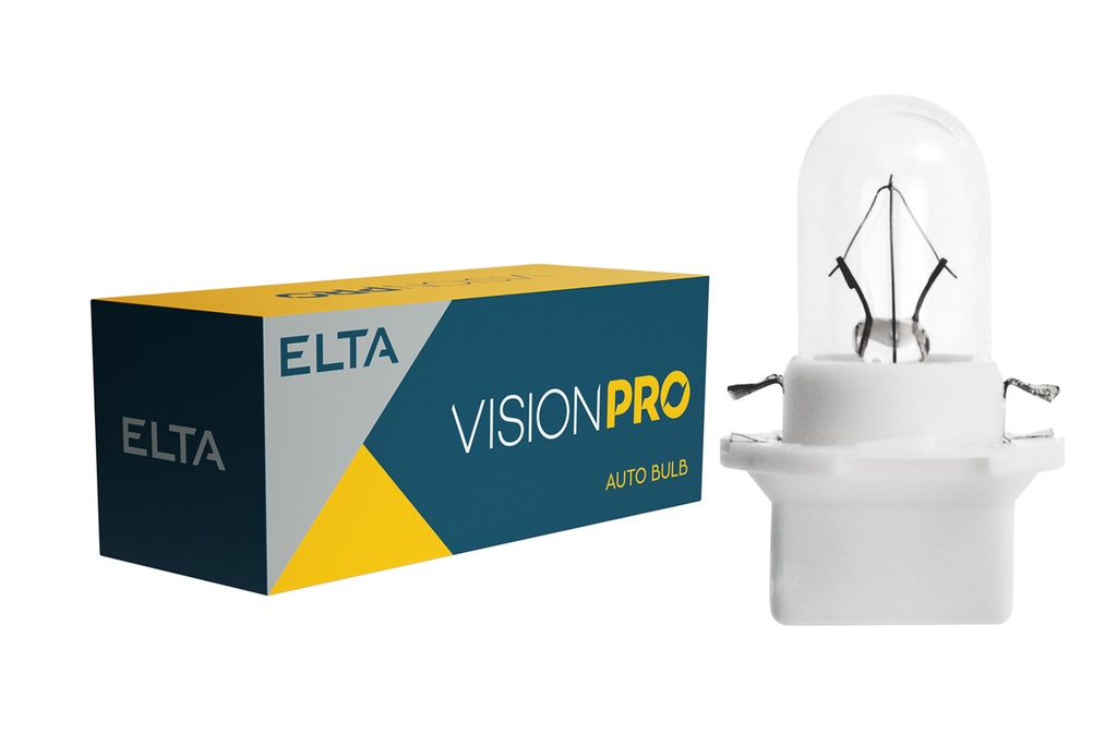 12V 2W B12,9d white VISION PRO