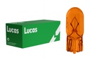 12V 5W W2,1x9,5d AMBER WY5W LUCAS