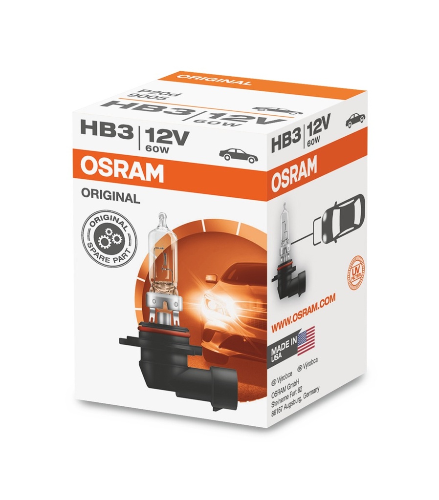 12V 60W P20d HB3 OSRAM