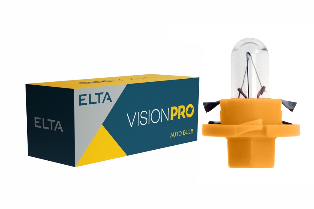 14V 1.12W BX8,4d oranžová pätica