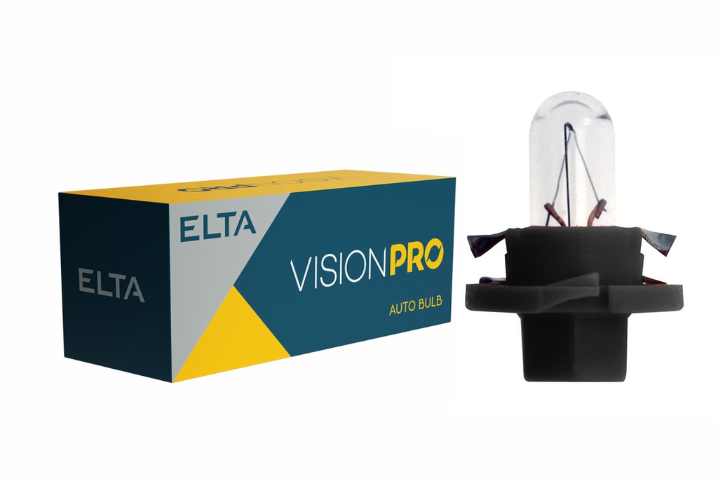 24V 1.2W BX8,4d čierna pätica 