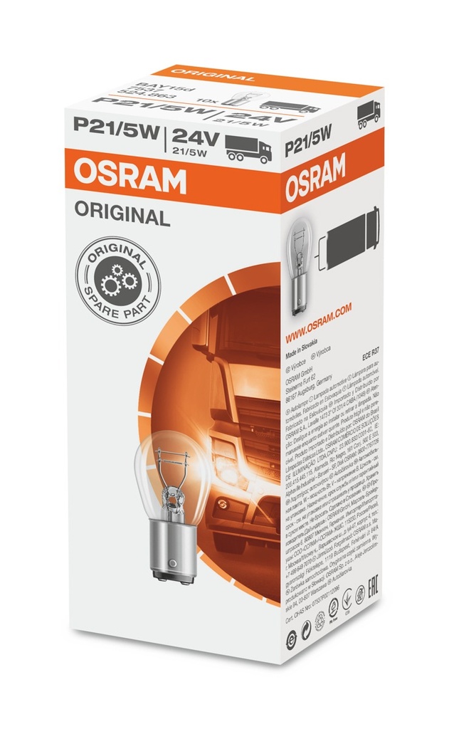 24V 21/5W P21/5W BAY15d Osram