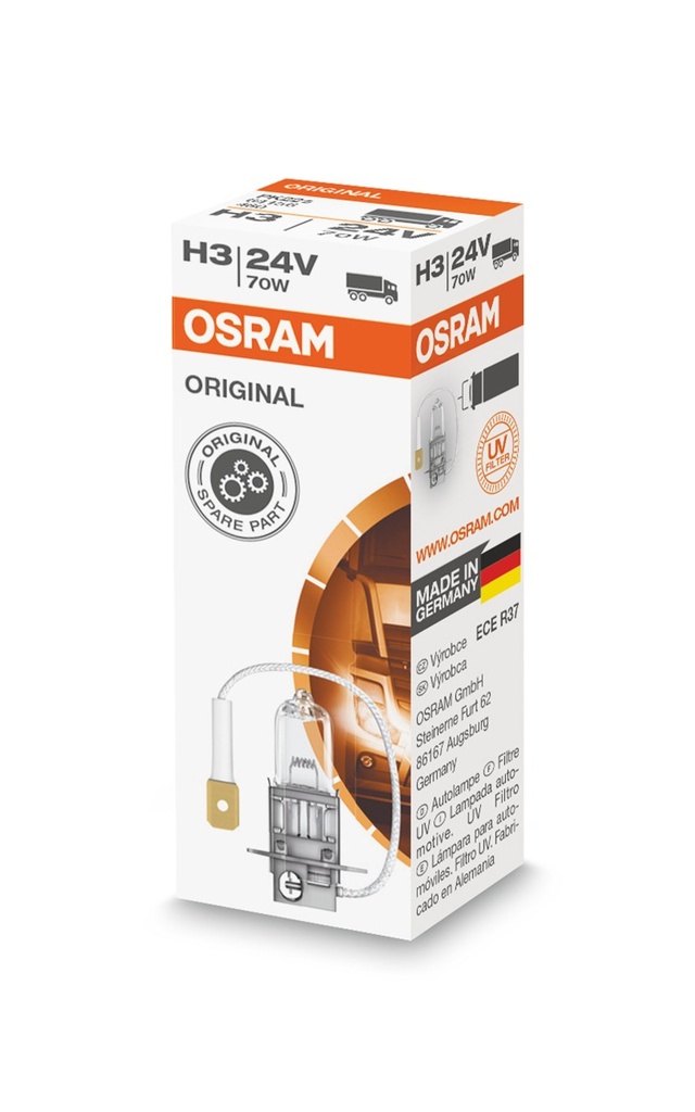 24V 70W PK22s H3 Osram