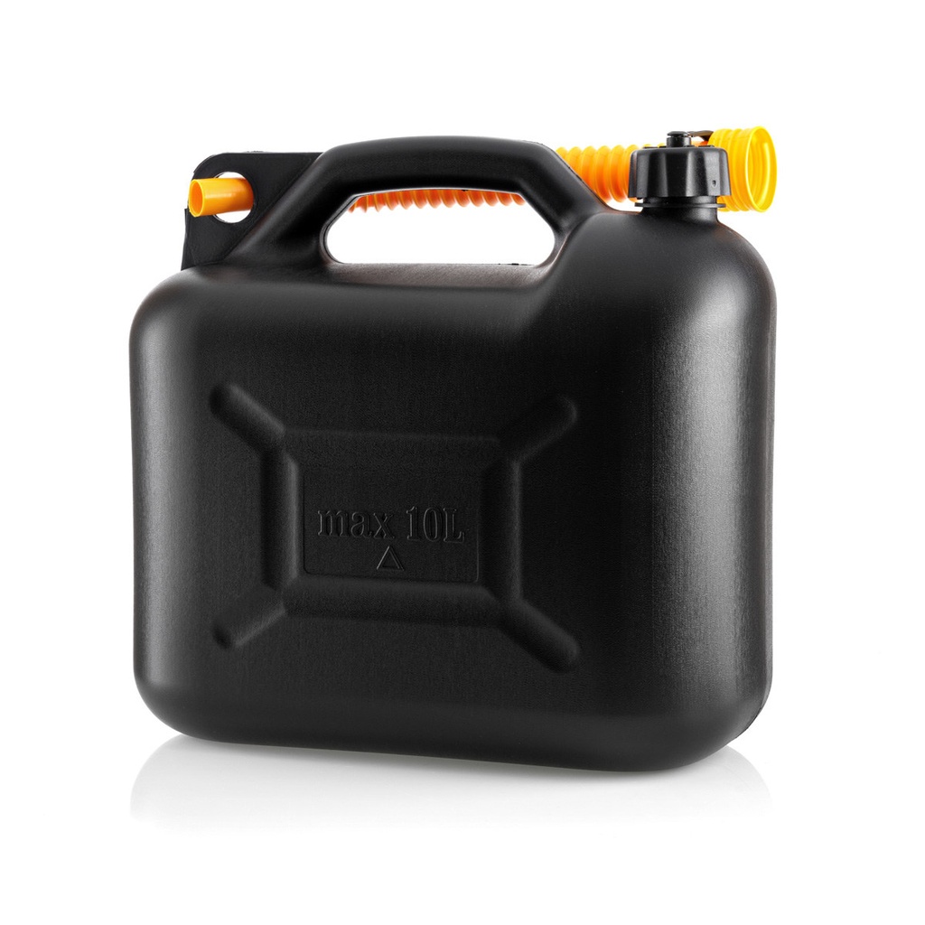 600535 Fuel-can 10L - plastic black-yellow