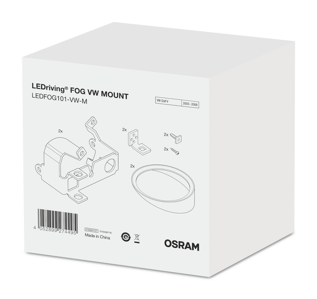 Držiaky na LEDFOG101