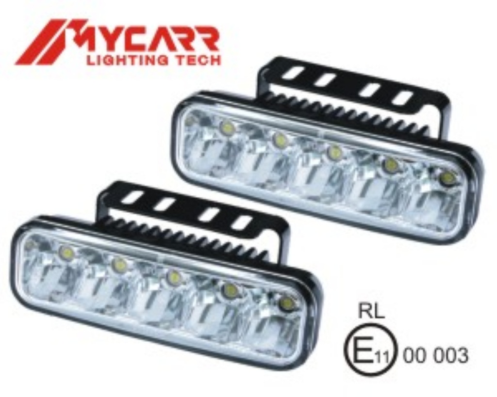Daytime running light 12V/24V, 5 x LED ACC