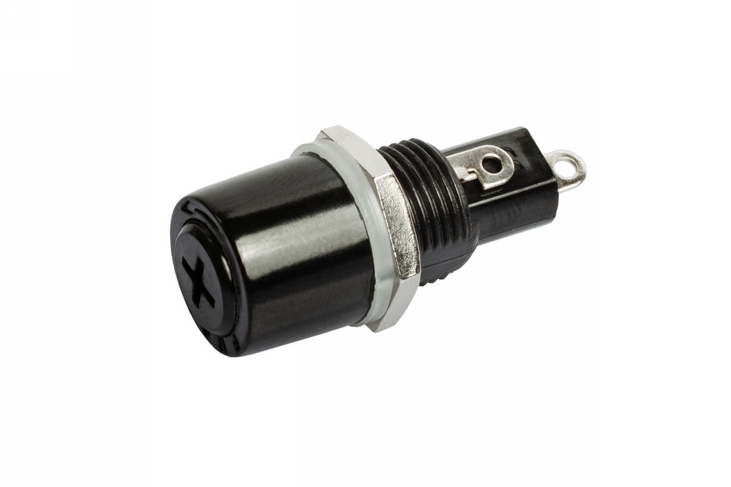 Držiak na poistky sklenené 5x20mm, 6A ELTA