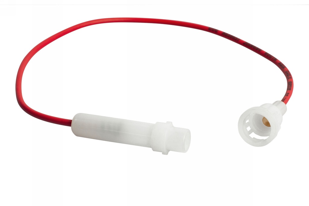 Glass fuse holder with cable