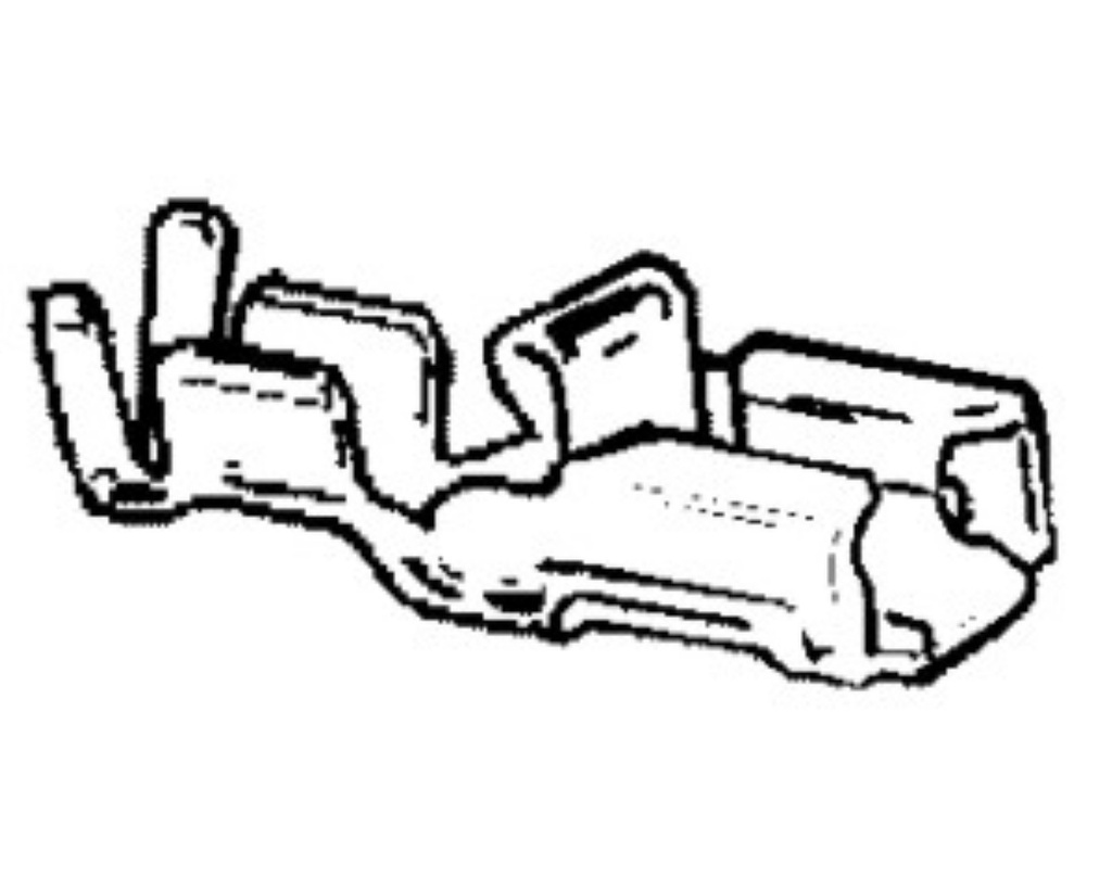 Female term. 6,3mm / 0,5-1,5mm2 heavy d.