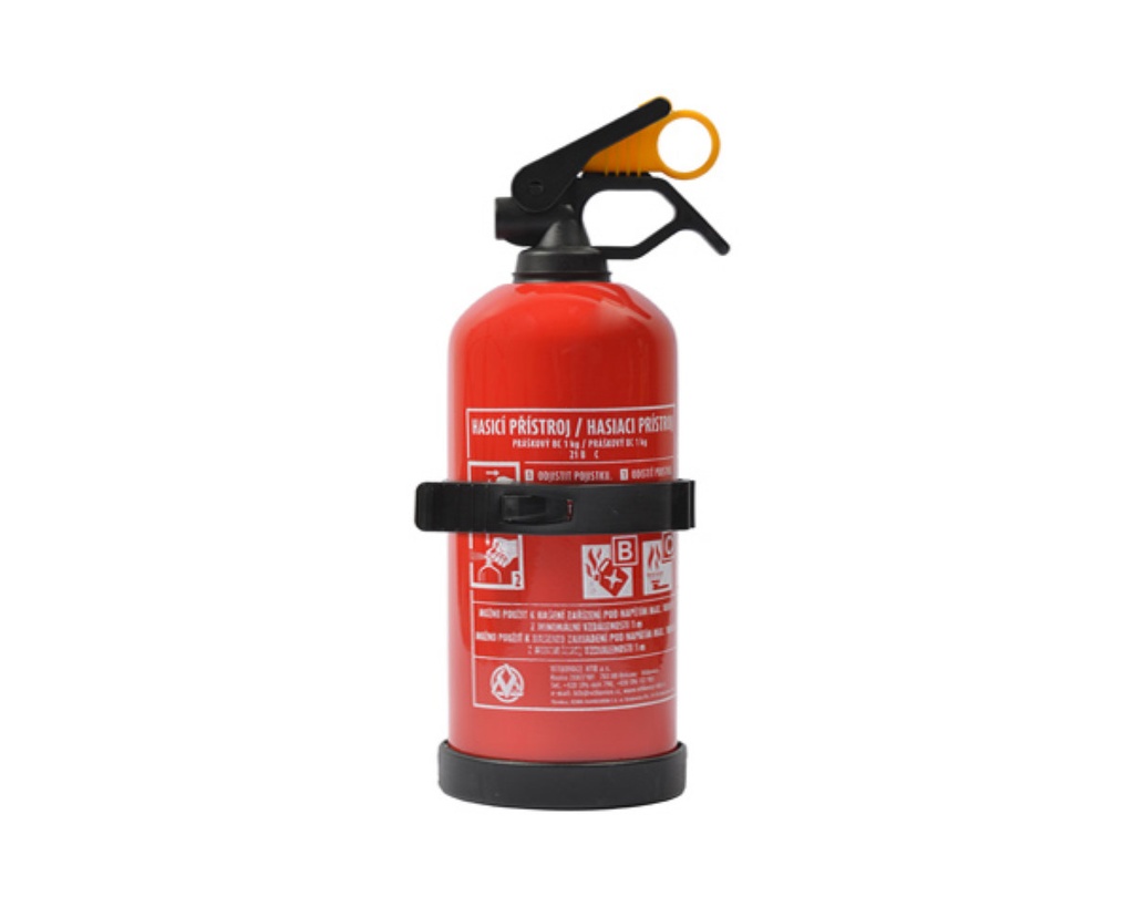 Fire extinguisher powder 1 kg 8A/34B/C