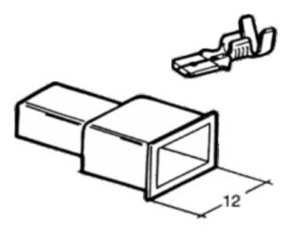 Izolačný návlek na kolík 6,3mm žltý 