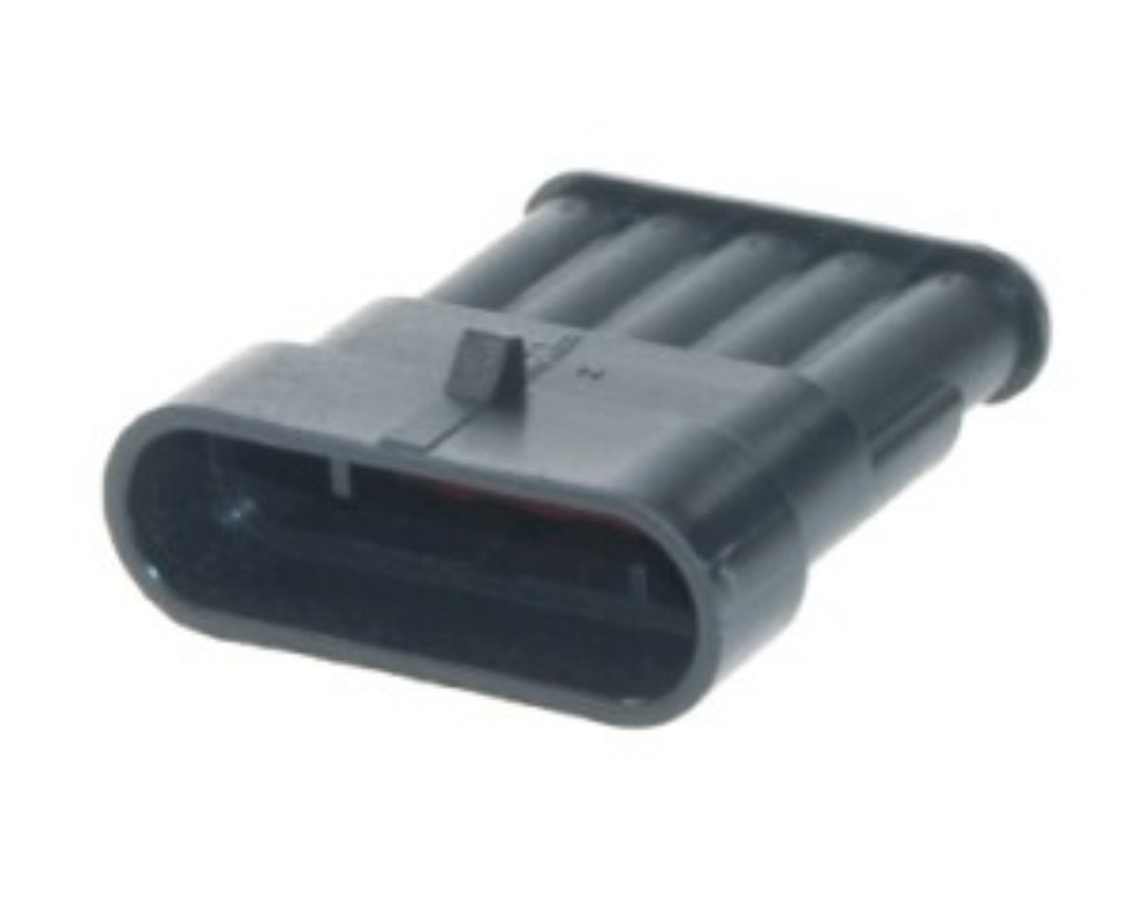 Konektor utesnený 5-cestný 1,5mm kolík 