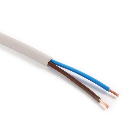 Multi core cable 2x0,75mm2 - brown/blue