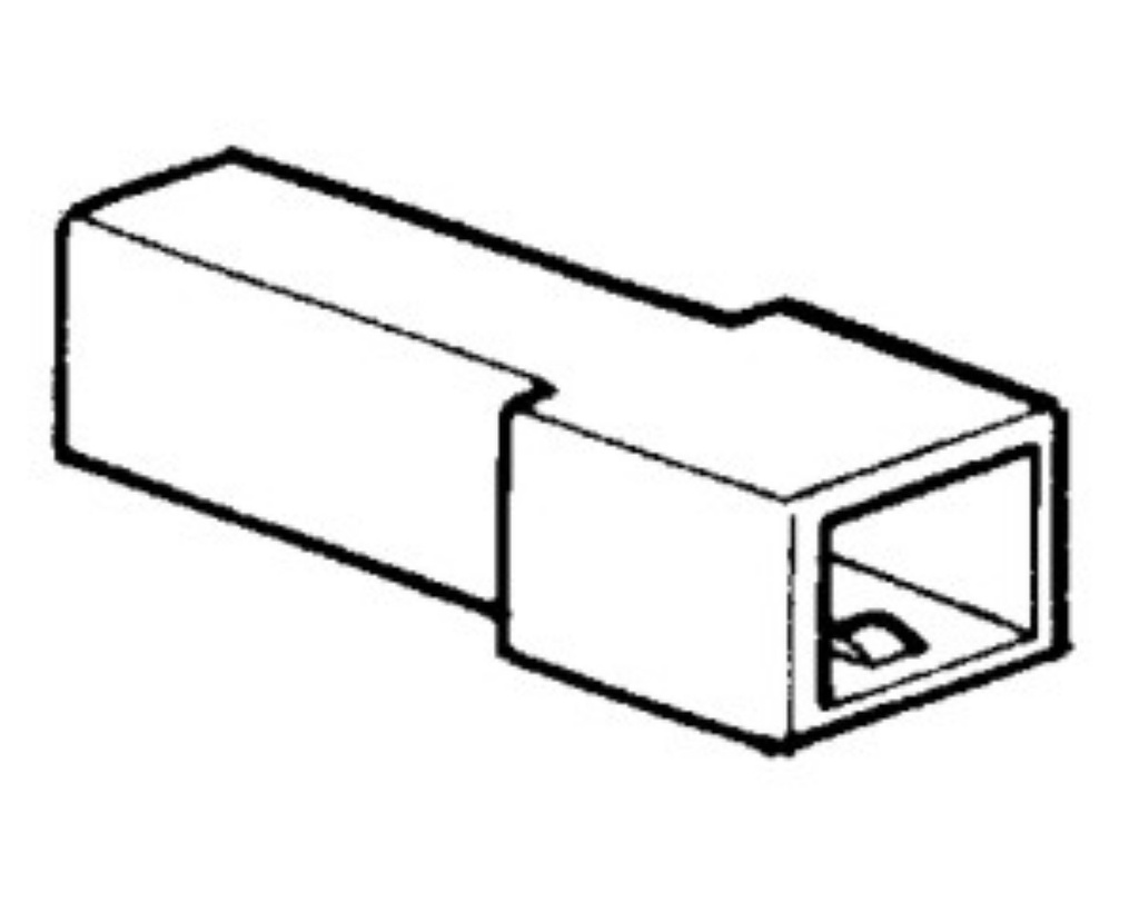 Terminal cover - 1 way