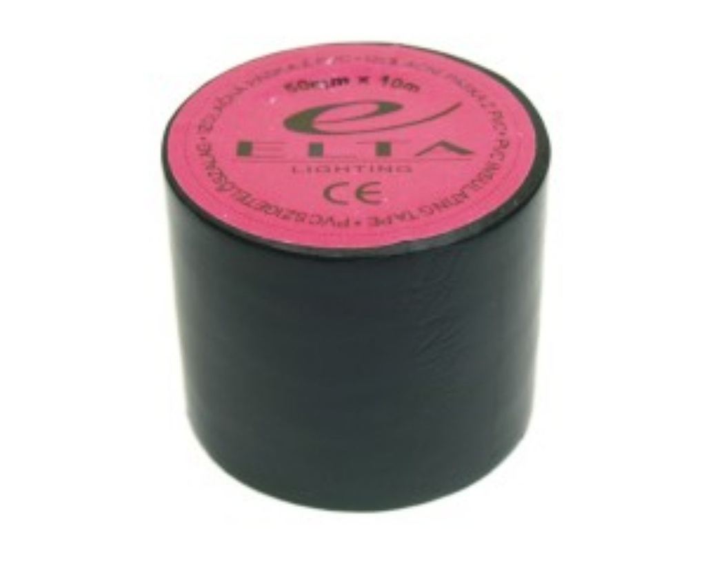 PVC INSULAT.TAPE 0,13mm x 50mmx10M BLACK