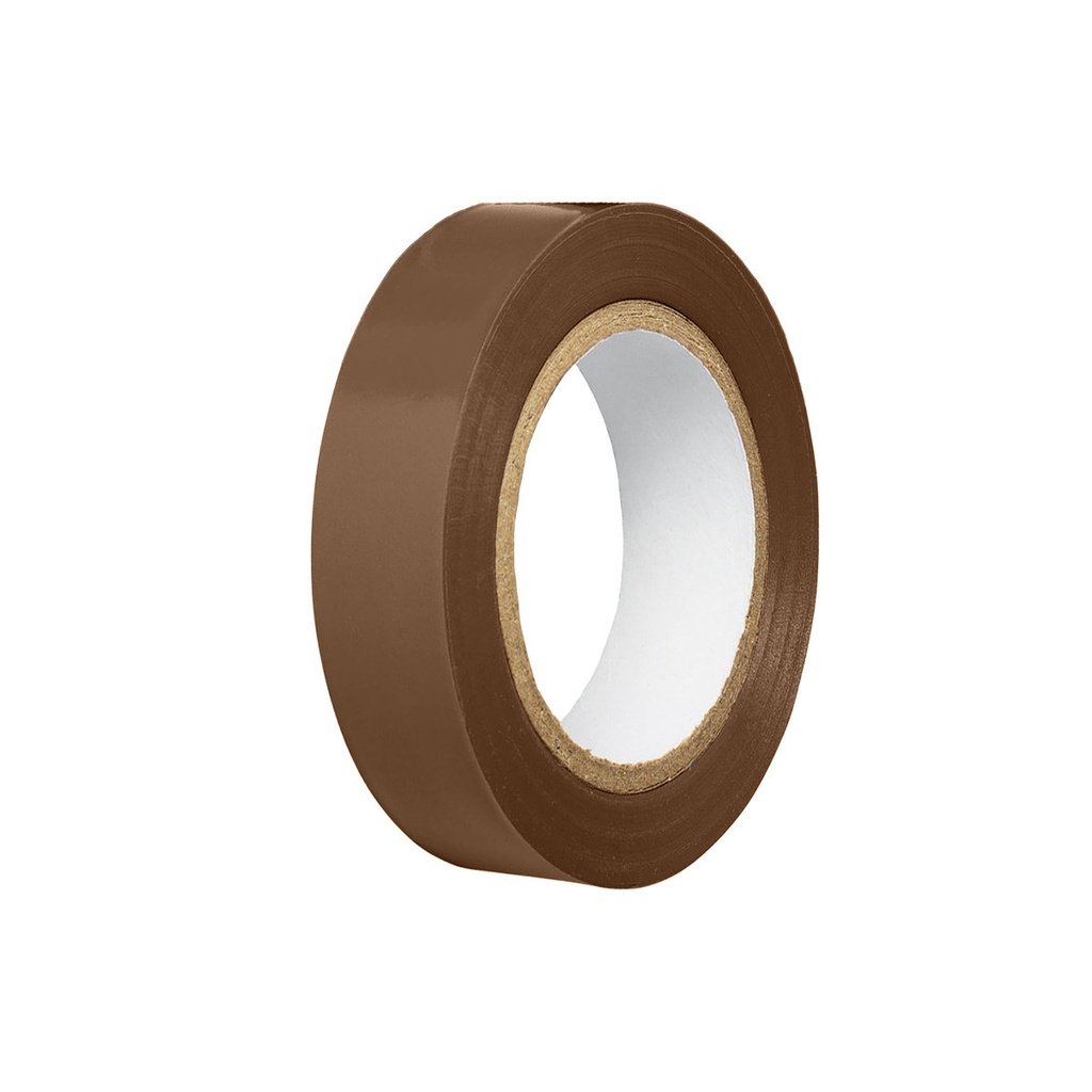 PVC INSULATION TAPE 15mm x 10m BROWN