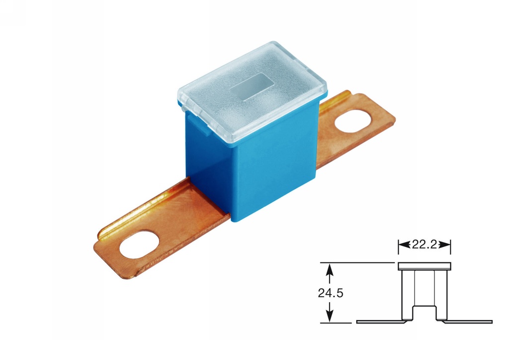 PAL fuses-male short leg 100A
