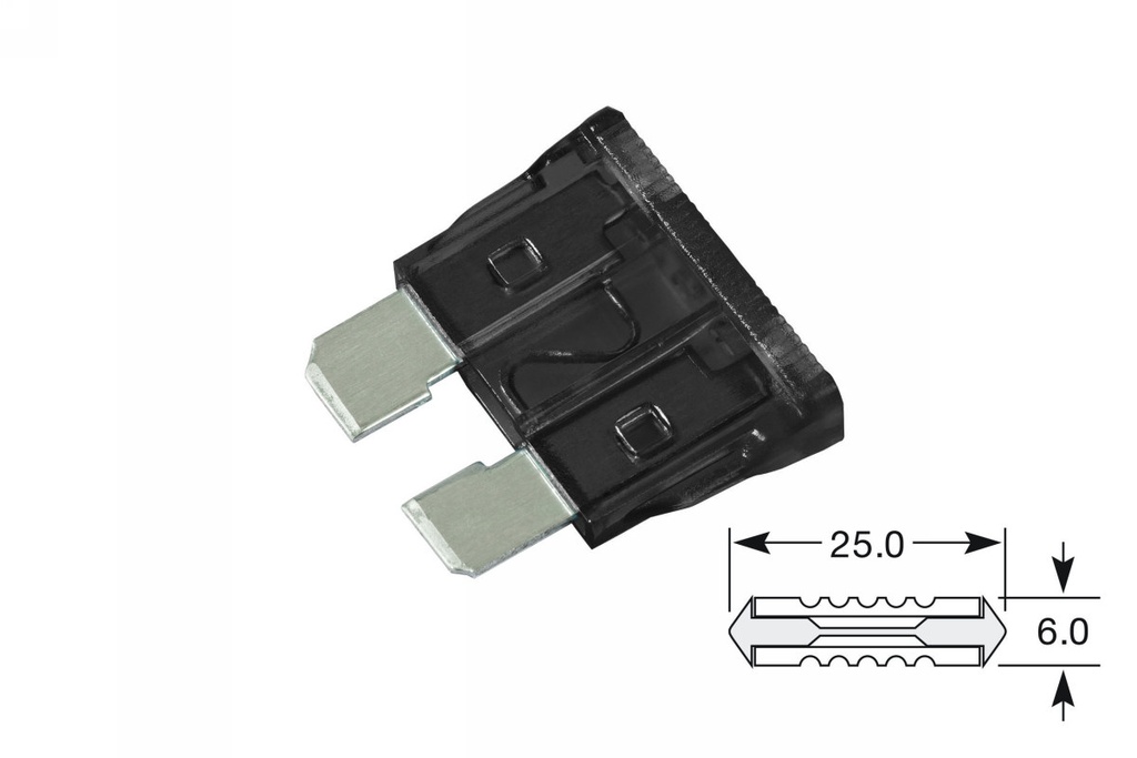 Standard blade fuses 1A