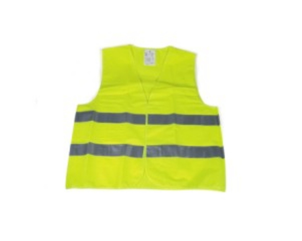 Fluoresc.yellow high visib.vest-children