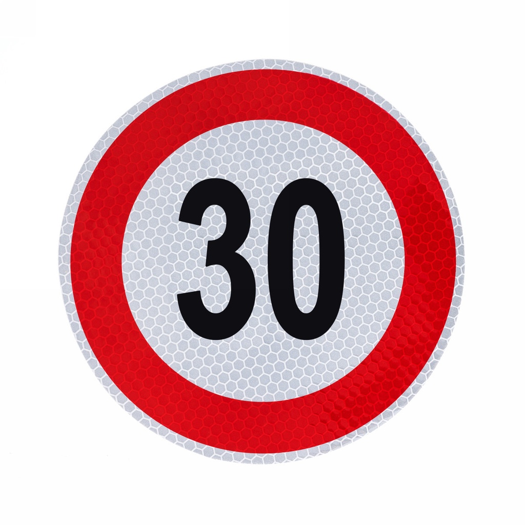 Speed limit Sign 30, diameter: 150mm