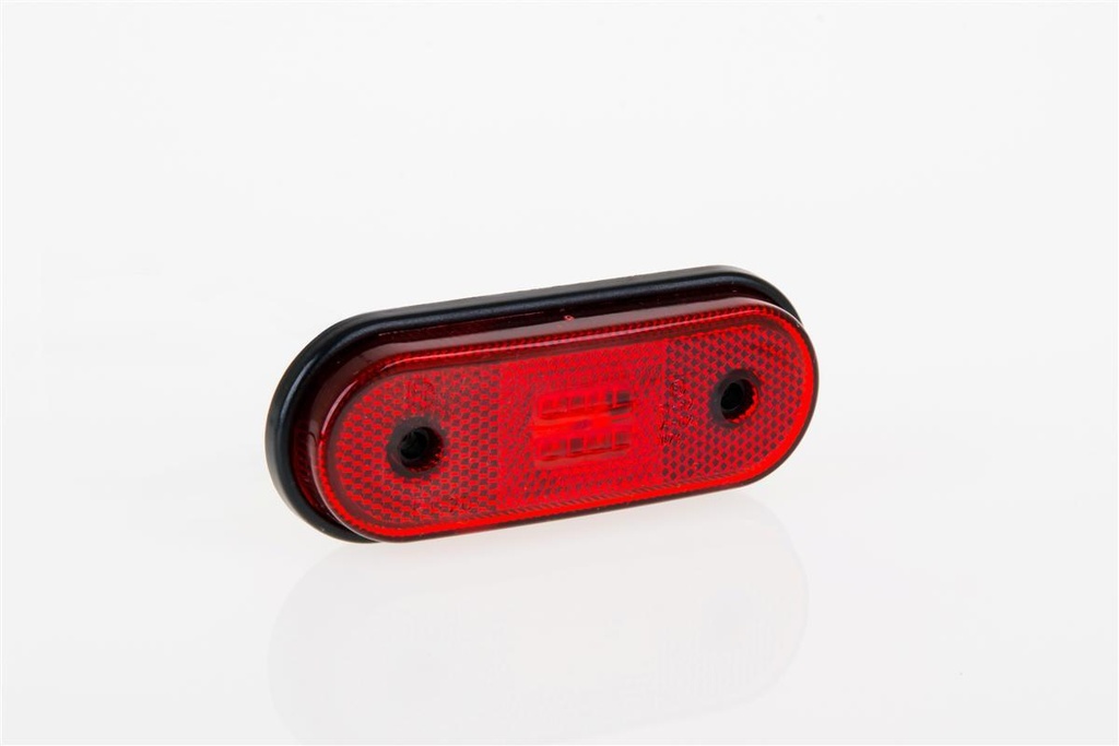 Red LED clearance lamp with a cable
