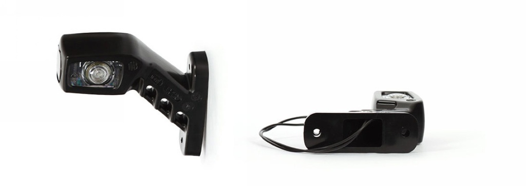 Front-rear assembly end-outline and side position (Left)