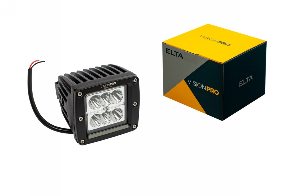 Svetlo pracovné 10V-30V 6LED x 3W/18W pevné uchytenie ECE R10 