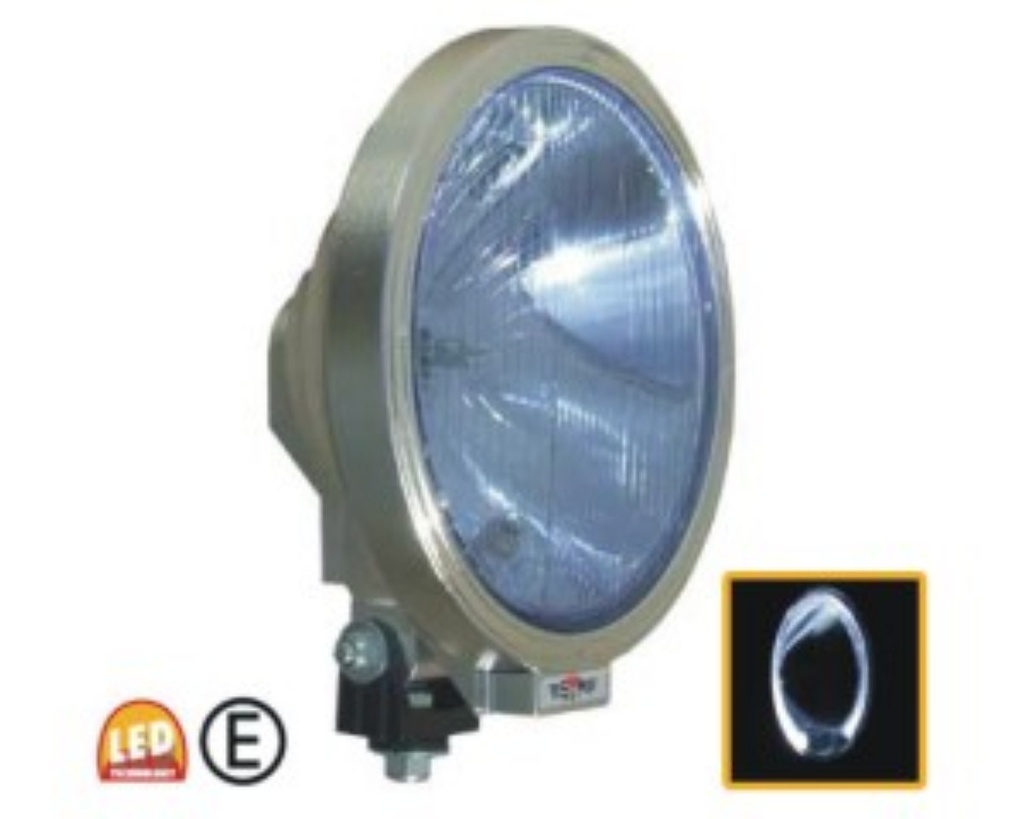 Front long distance lamp blue,silver,LED