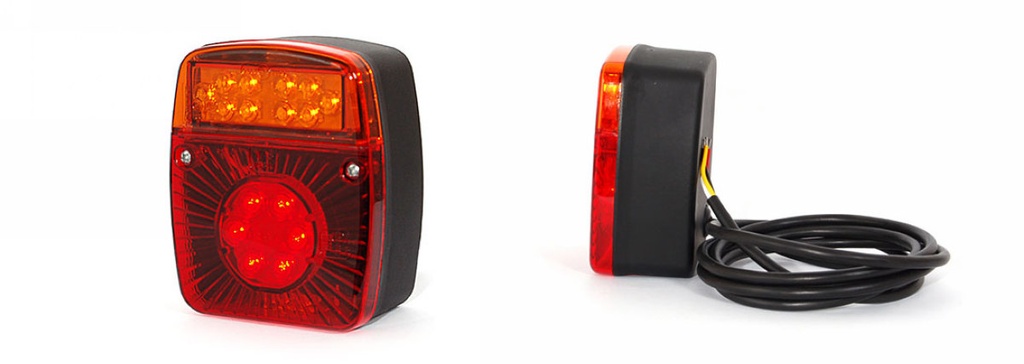 Multifunctional rear LED lamp 12/24V (W18ud)