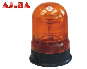 XENOX-flashing beacon 12V flat base yell