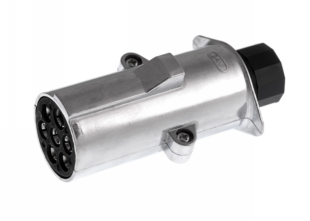 Plug 7p 24V metal N,screw type contact