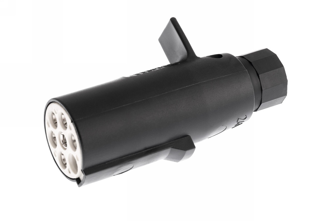 Plug 7pin 24V plastic S,screw type cont.