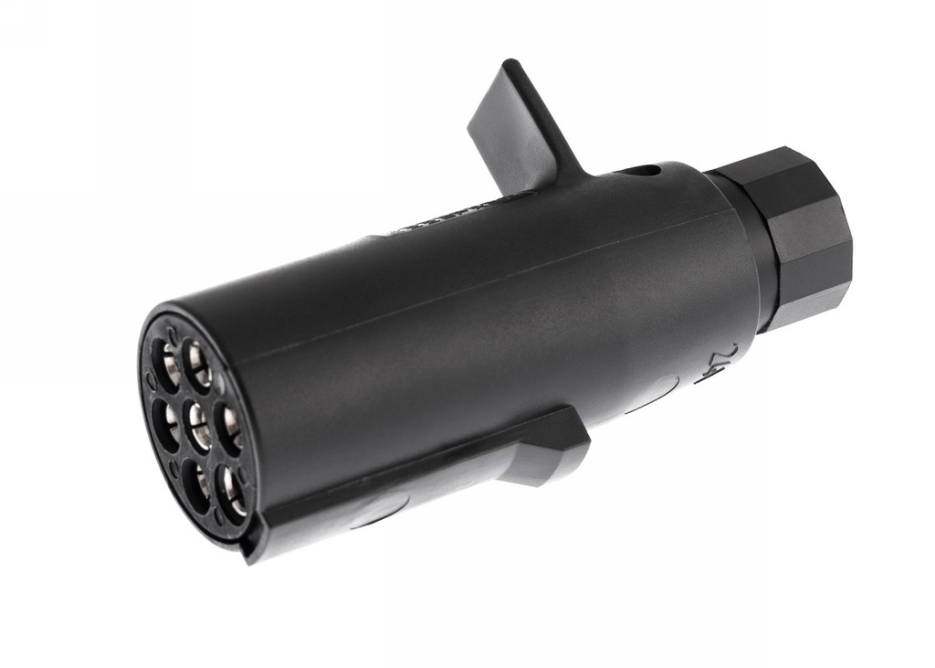 Plug 7pin 24V plastic N,screw type cont.