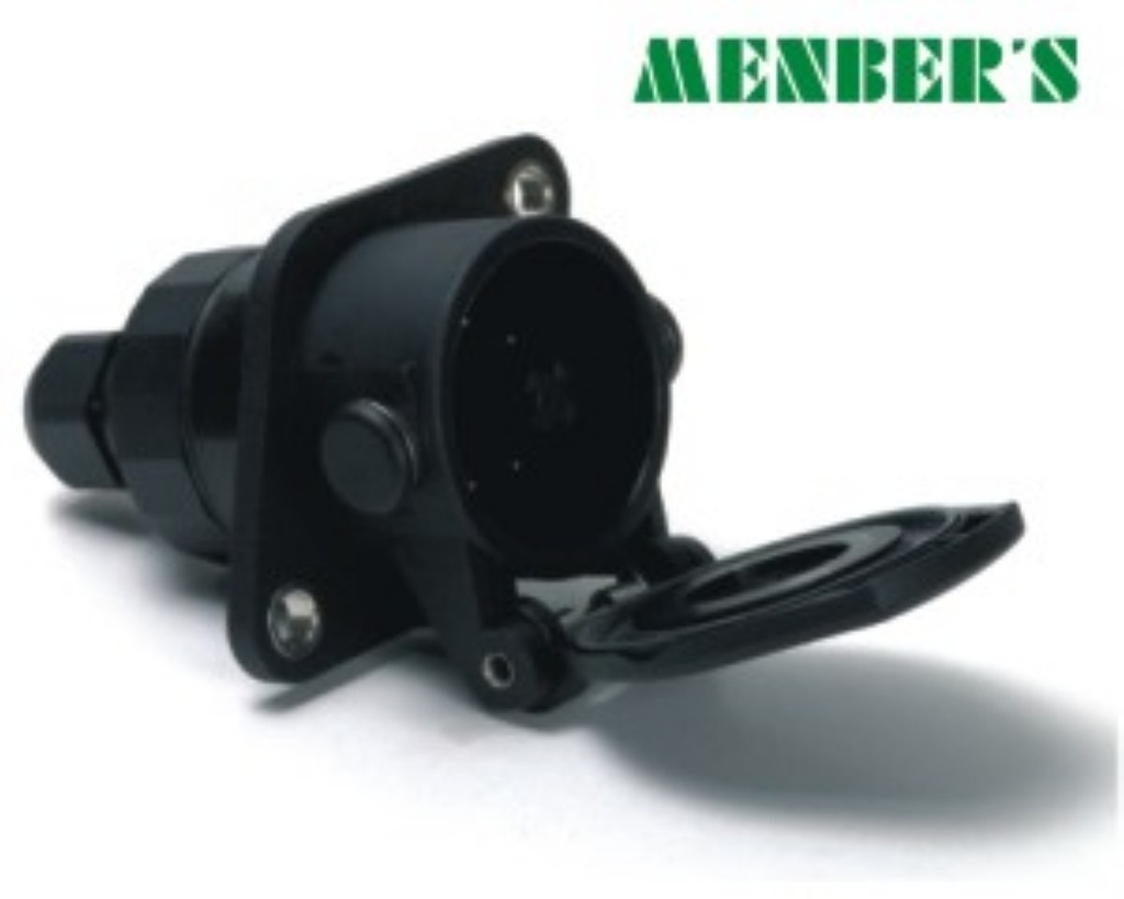 Zásuvka EBS 24V 7-pólová krimpovacie kontakty 