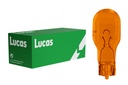 12V 16W W2,1x9,5d WY16W Amber LUCAS