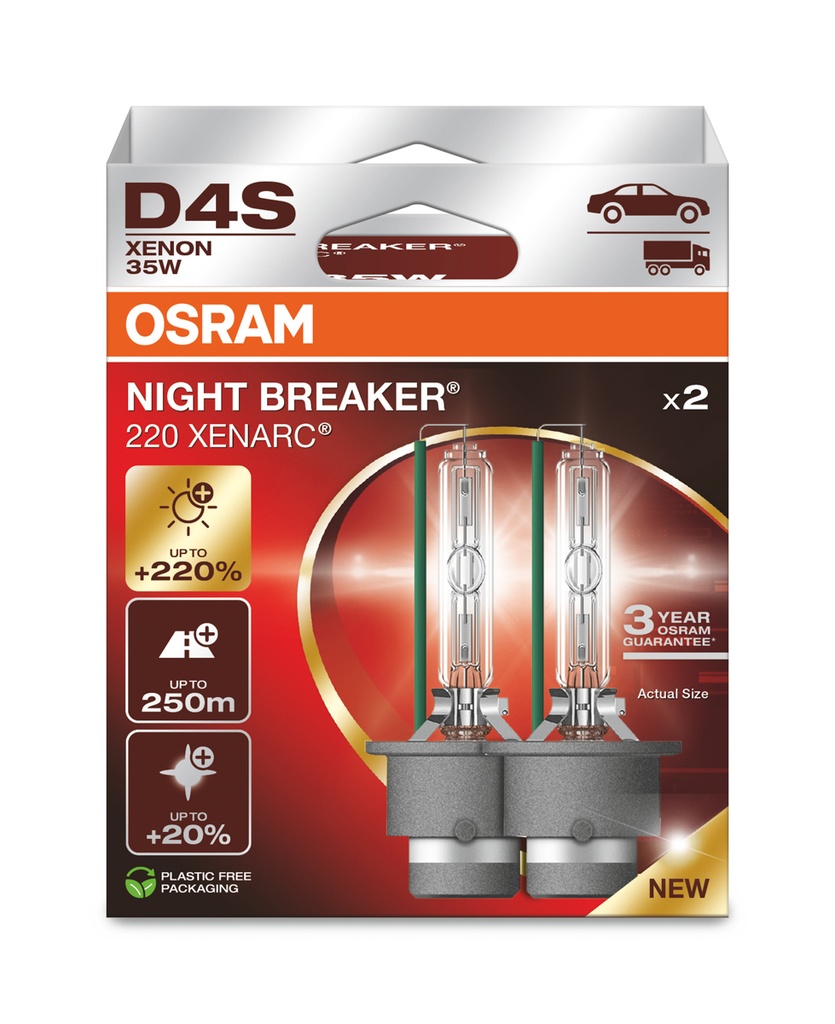 35W P32D-5 10x1 D4S Osram Xenarc XN2 (220%)