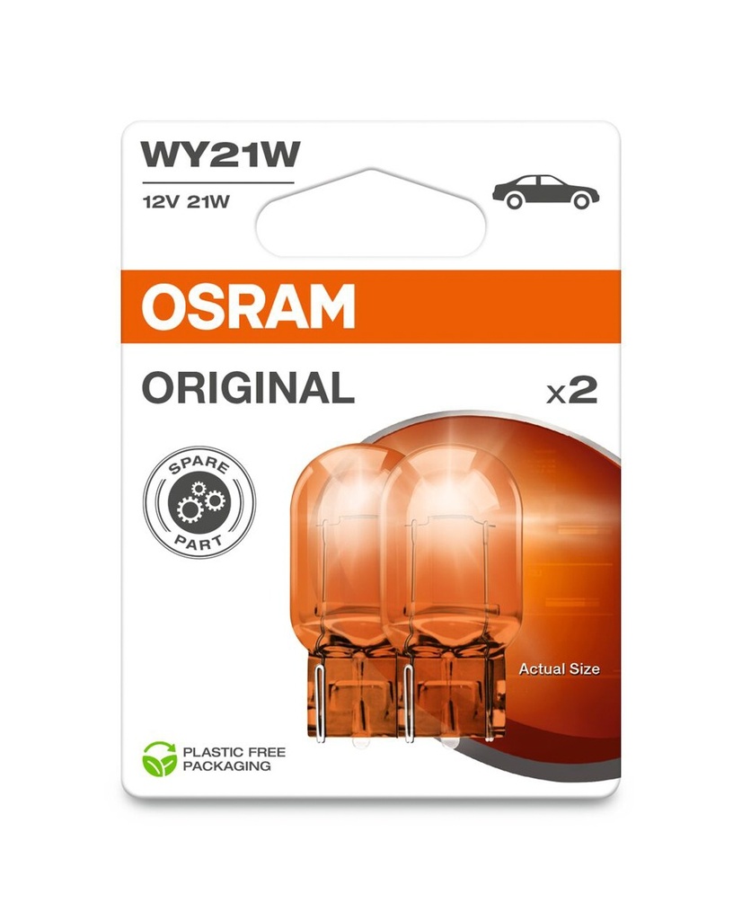 12V 21W WX3x16d WY21W OSRAM Blister Ecopack