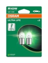 12V 10W R10W BA15s OSRAM ULTRA LIFE Blister-02 Ecopack