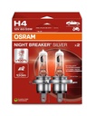 12V 60/55W P43t H4 NIGHT BREAKER® SILVER BOX-02 Ecopack