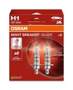 12V 55W P14,5s H1 NIGHT BREAKER® SILVER Osram Box-02 Ecopack