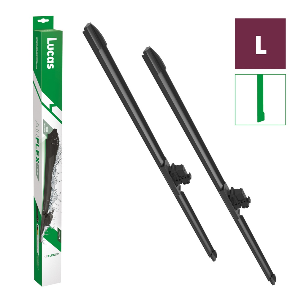 Lucas AirFLEX Twin Set 20"+25", adpt. L