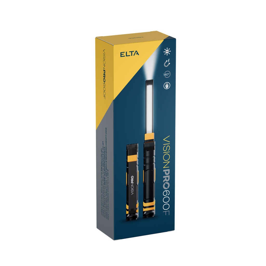 Montážna lampa COB LED 600lm/120lm